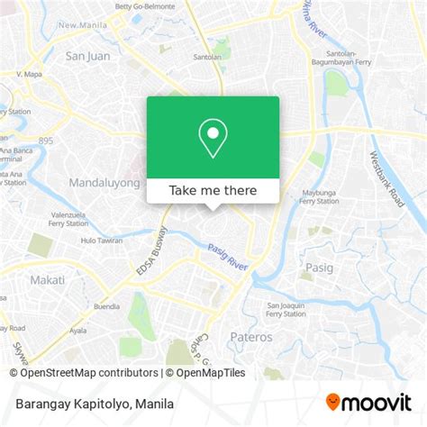 How To Get To Barangay Kapitolyo In Pasig City By Bus Or Train
