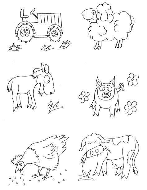 Farm Animal Coloring Pages To Download And Print For Free