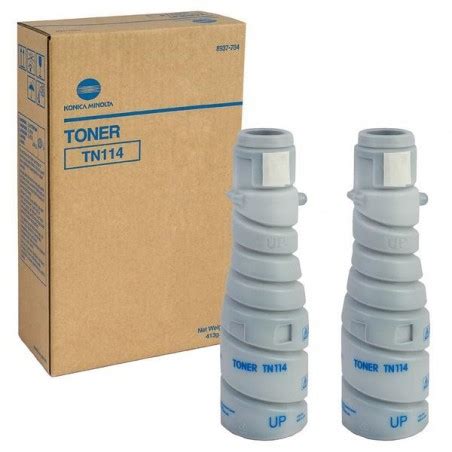 Official driver packages will help you to restore your konica minolta 162 (printers). Toner orginal Konica Minolta TN-114 pentru Bizhub 162, 210