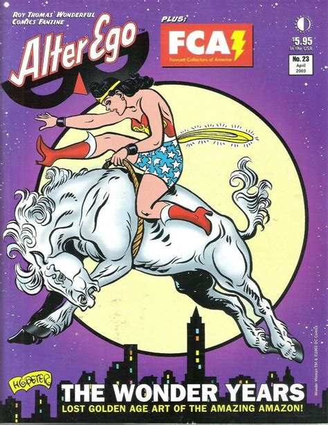 Alter Ego Magazine Issue No 23 Apr 2003 Wonder Woman Comic Books For