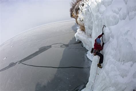 Find New Climbs An Ice Climbers Guide To Munising Michigan Michigan