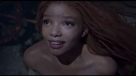 Halle Bailey On ‘overwhelming Reactions To ‘the Little Mermaid Trailer Im Just Really