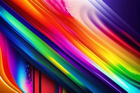 Premium Ai Image Rainbow Wallpapers That Are Free To Download