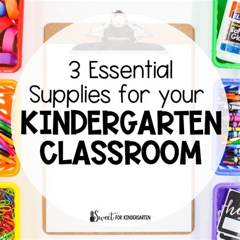 Revamp Your Kindergarten Classroom With These 3 Essential Teacher