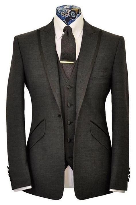 Latest Coat Pant Designs Grey Men Suit Formal Skinny Trim Classic