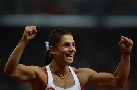 Pumpitups Female Muscle Olympic Muscle Turkish Hurdler Nevin Yanıt