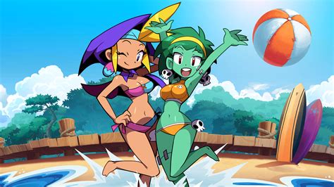 So Sky And Rotty Have Official Swimsuits Bikinis Now Shantae