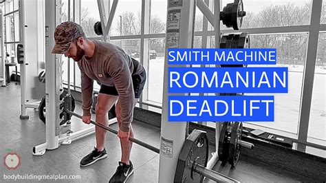 Smith Machine Romanian Deadlift Youtube