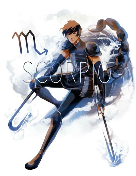 Scorpio Zodiac Characters Avatar Anime Zodiac