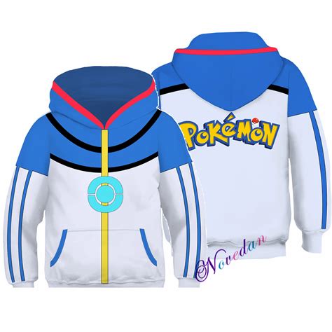 Review Of Kids Ash Ketchum Cosplay Costume Japanese Anime Hoodie