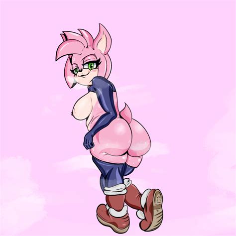 Rule 34 8 Pus Amy Rose Anthro Armwear Ass Bedroom Eyes
