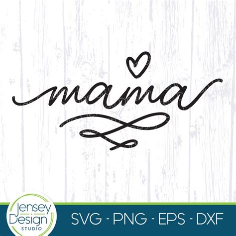 Mama Svg Mom Life Svg Hand Drawn Script Design Mothers Day Etsy