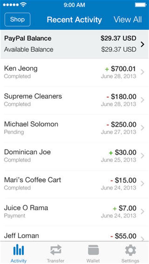 If you just want to send money paypal vs google wallet venmo square cash screenshot 3. PayPal refreshed with iOS 7 design, bar code payments ...