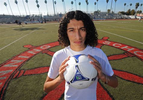 High School Soccer Alex Diaz Is Putting His Best Foot Forward Daily