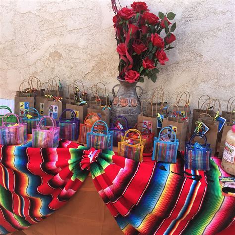 Fiesta Goodie Bag Station Mexican Birthday Parties Mexican Party