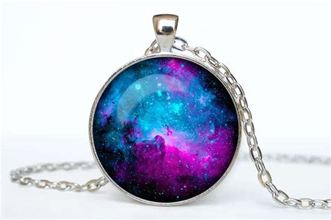 Nebula Necklace Orion Nebula Pendant Galaxy Jewelry Galaxy