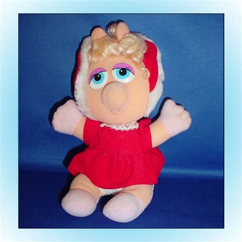 Muppet Babies Baby Miss Piggy 1987 Plushie Etsy