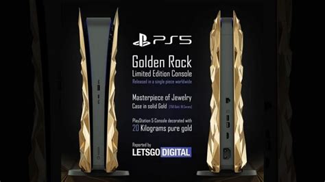 Caviar Announced The Gold Edition Of Sony Ps5 Coated With 18 Carat Gold