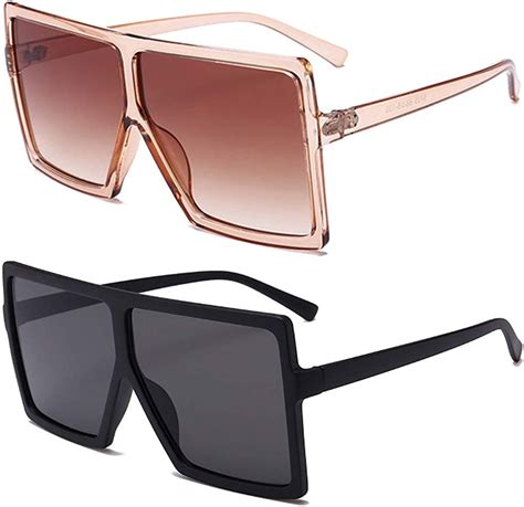 Dollger Square Oversized Sunglasses For Women Men Fashion
