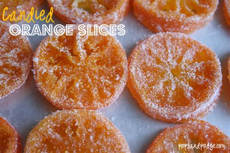 Pops And Podge Candied Orange Slices