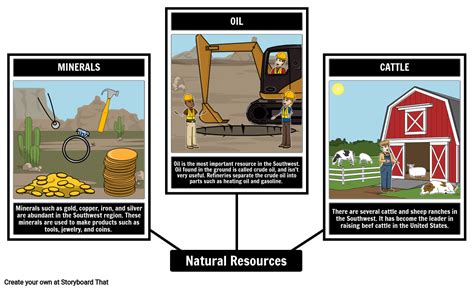 Us Southwestern Natural Resources Free Student Activity