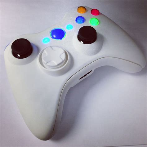 Smooth Easy Grip Surface Custom Modded Xbox 360 Controller With Rapid