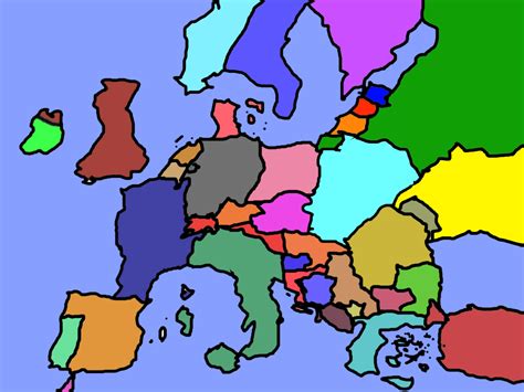 Microsoft Paint Europe Map From Memory Maps