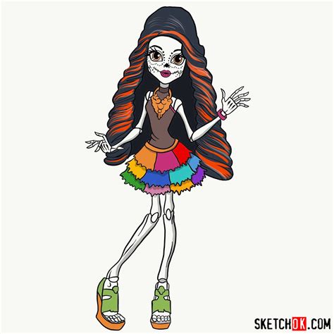 The places where i've used 2 names i'm counting them as one ex: Monster High Archives - Sketchok
