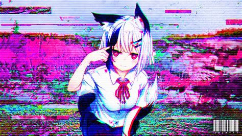 Glitched Pfp Anime Tons Of Awesome Anime Glitch Wallp