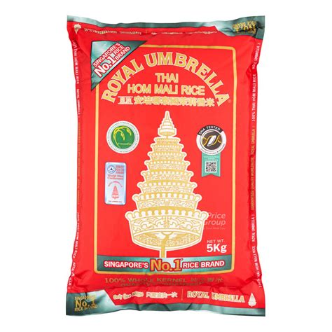 Royal Umbrella Thai Hom Mali Rice Ntuc Fairprice