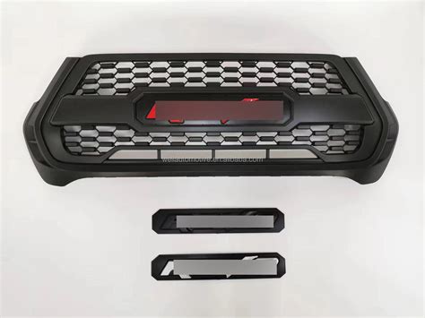 High Quality X Accessories Black Trd Grilles For Revo Abs Paint Front Grill With Led Lights