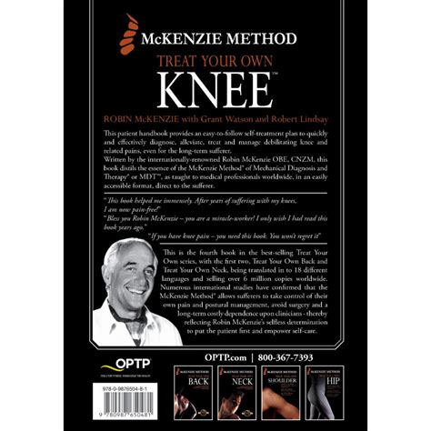 Mckenzie Method Treat Your Own Knee Physio Store