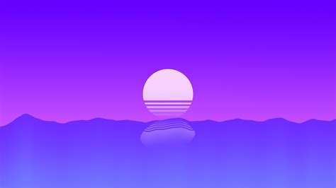 Purple Sunset 4k 3840×2160 Hd Wallpapers
