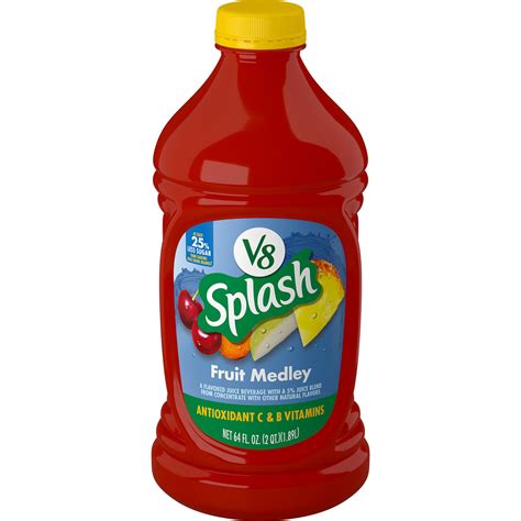 V8 Splash Fruit Medley Juice Shop Juice At H E B