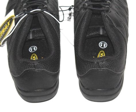 Safetrax Womens Black Brenna Slip Resistant Work Shoes 20237 Sz 7 11