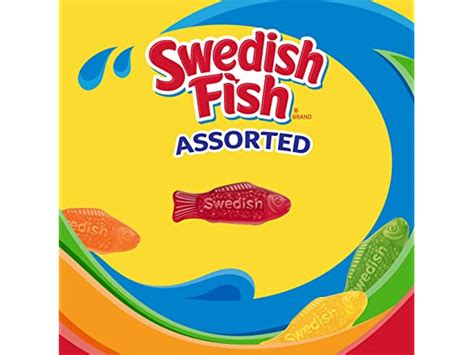 Swedish Fish Assorted Flavors Soft And Chewy Gummy Candy 5 Pound Bag