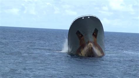 Ship Sinks Caught On Camera Incredible Video غرق سفينة Youtube