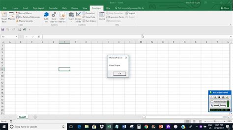 Auto Execute A VBA Macro Every Minute In Excel YouTube