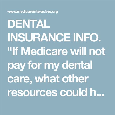 Dental insurance, whether you purchase it from the private market or via a medicare advantage plan, is typically focused on saving money on preventive care, and can be a great choice for maintaining your already healthy teeth and gums. Resources if you need dental coverage | Medicare, Dental, Dental coverage