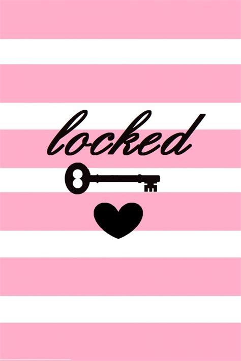 Pink Locked Iphone Wallpaper For When My Kids Try To Sneak On It To