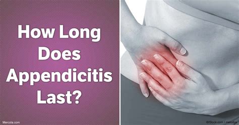 How Long Does Appendicitis Last