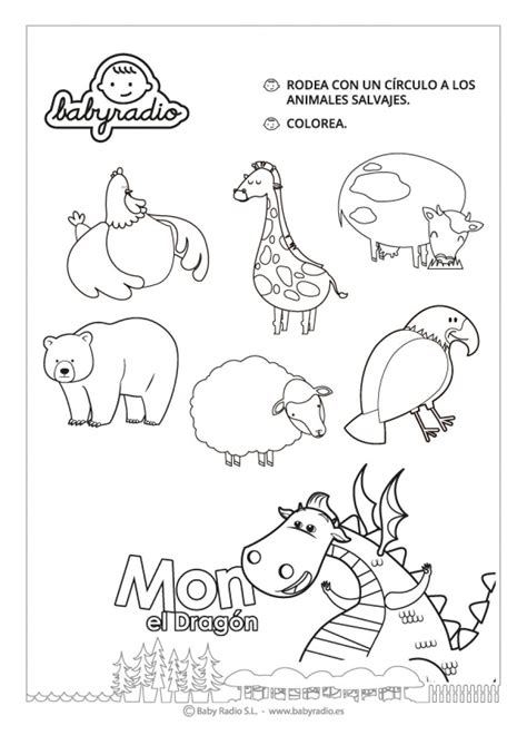 Ver más ideas sobre preescolar, canciones infantiles preescolar, rompecabezas animales. Ficha educativa para que los niños aprendan a diferenciar ...
