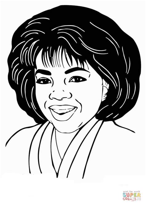 Oprah Winfrey coloring page | Free Printable Coloring Pages