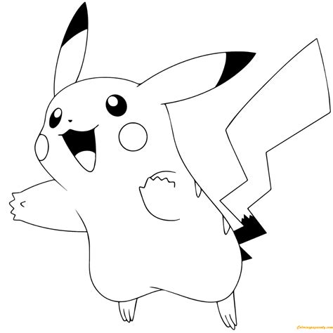 Pokemon Go Pikachu 025 Coloring Pages Cartoons Coloring Pages Free