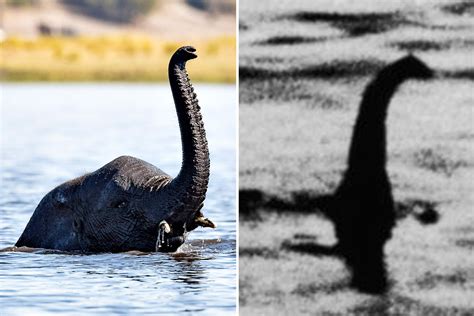 Was The Loch Ness Monster Really An Elephant Photographers Photo Of