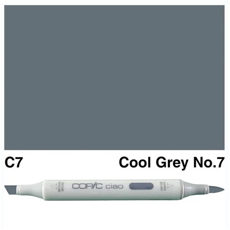 Copic Ciao C7 Cool Grey 7 Endeavours Thinkplay