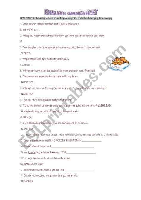 english worksheets grammar worksheet
