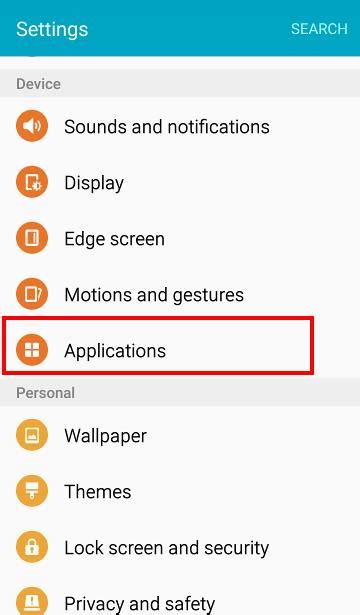 How To Assign And Reset Default Application On Galaxy S6 And S6 Edge