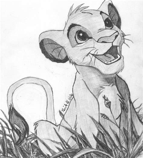 Pencil Drawings Of Lion King Pencildrawing