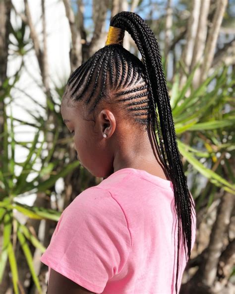 Starting might be difficult, but you can gain inspiration from these lovely braided hairstyles braiding your hair into a fishbone design actually produces a striking result. 17 Best Ghana Weaving Styles - Braids Hairstyles for 2020